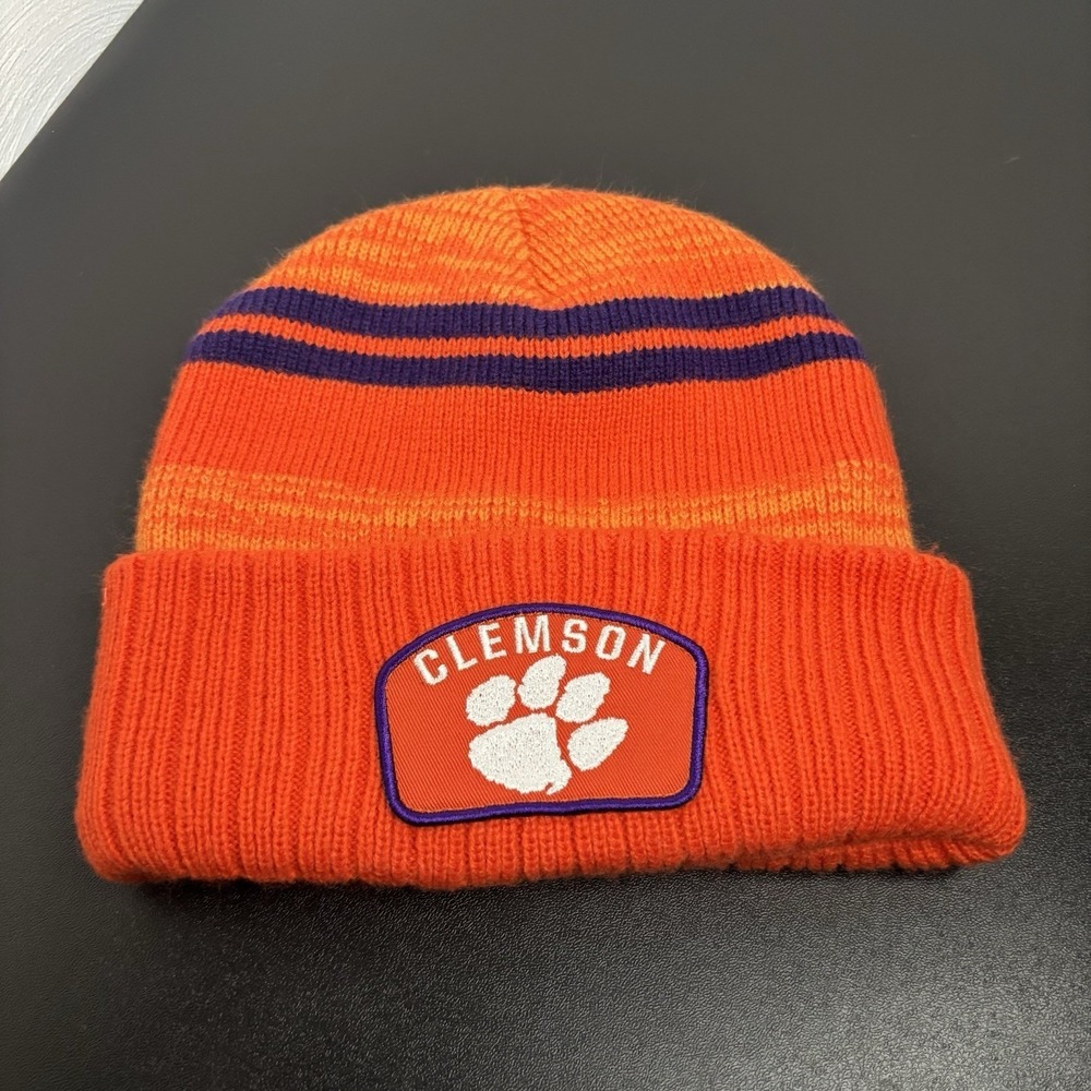 Clemson University Beanie Hat Orange Fan Favorite Tigers Adult‎ OSFM Unisex